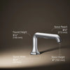 Kohler Deck-mount bath spout with Straight design