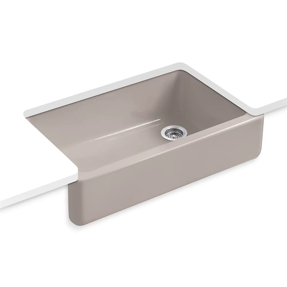 Kohler 35-3/4" undermount single-bowl farmhouse kitchen sink