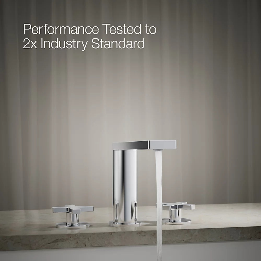 Kohler Deck-mount bath faucet with cross handles