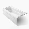Kohler Mariposa 72" x 36" Alcove bath, left drain