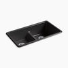 Kohler Smart Divide® 33" top-/undermount double-bowl kitchen sink