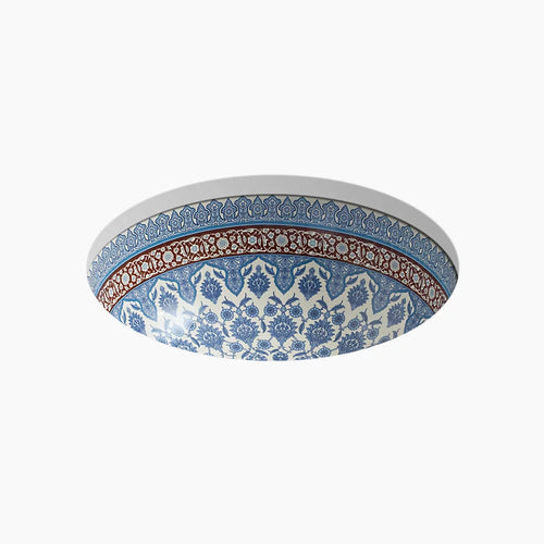Kohler 16-1/4" round undermount bathroom sink, no overflow