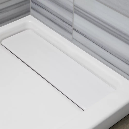 Kohler 60" x 32" alcove shower base, right offset drain