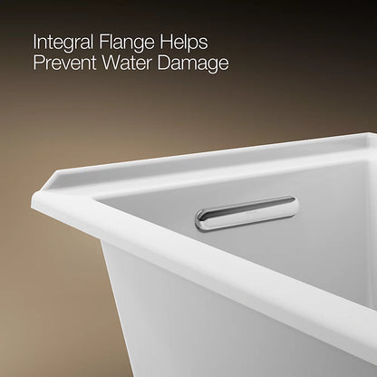 Kohler Underscore 60" x 30" Alcove bath, left drain