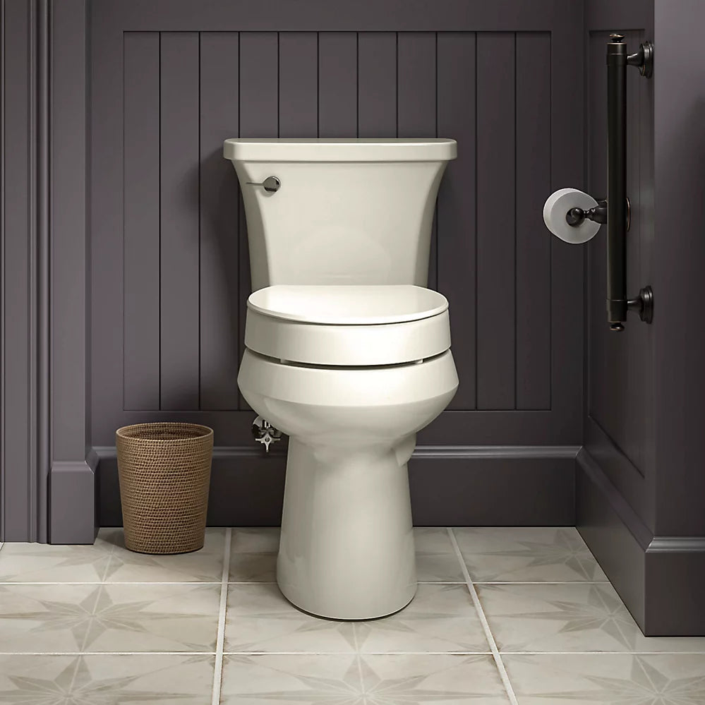 Kohler Elevated Quiet-Close™ elongated toilet seat