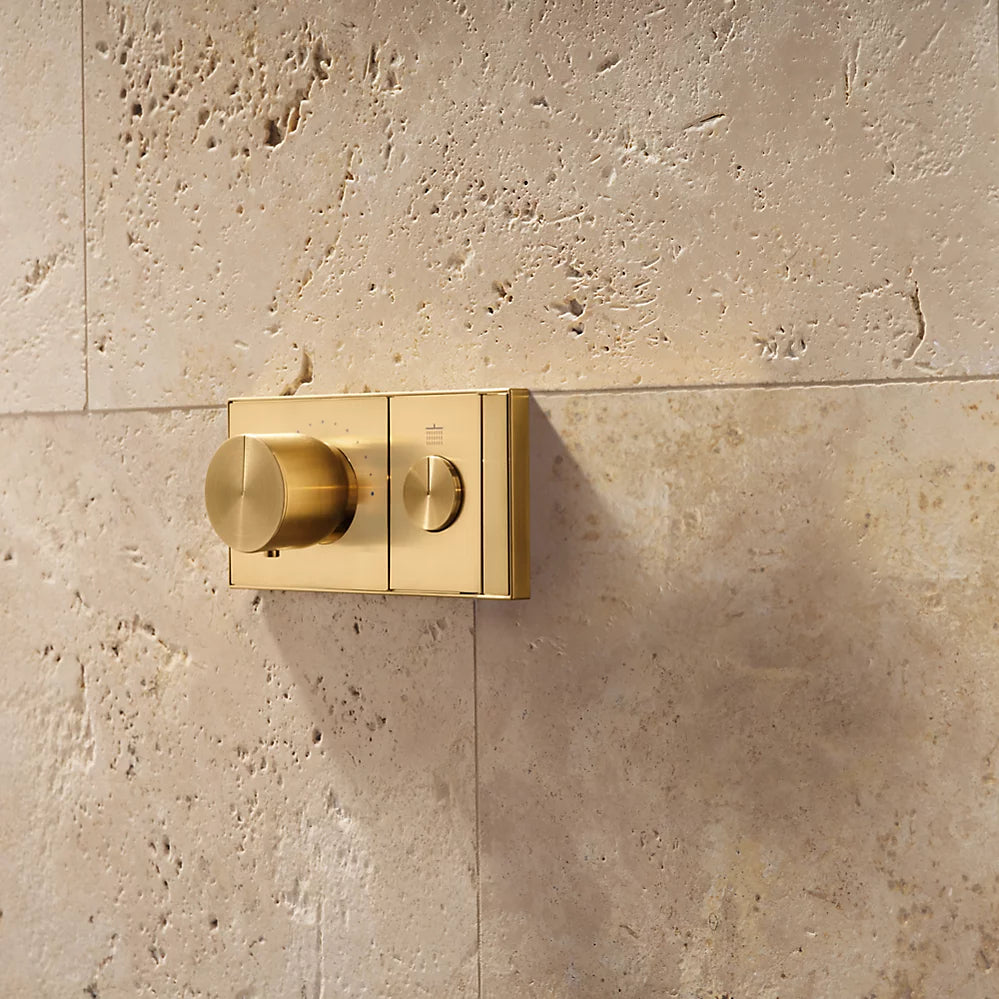 Kohler One-outlet recessed mechanical thermostatic valve control