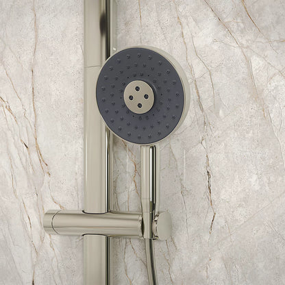 Kohler Two-way exposed thermostatic valve with shower column for rainhead and handshower