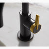 Kohler Touchless pull-down kitchen sink faucet with two-function sprayhead