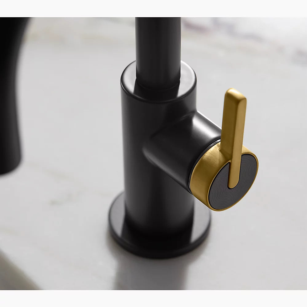 Kohler Touchless pull-down kitchen sink faucet with two-function sprayhead