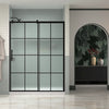 Kohler 77" H sliding shower door with 3/8"-thick glass