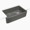 Kohler 34" undermount single-bowl farmhouse kitchen sink