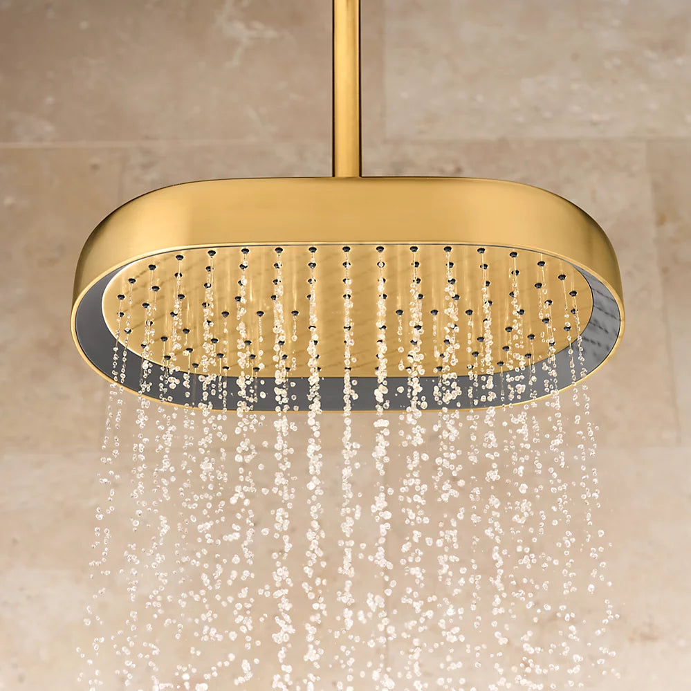Kohler Oblong 14" single-function rainhead, 2.5 gpm