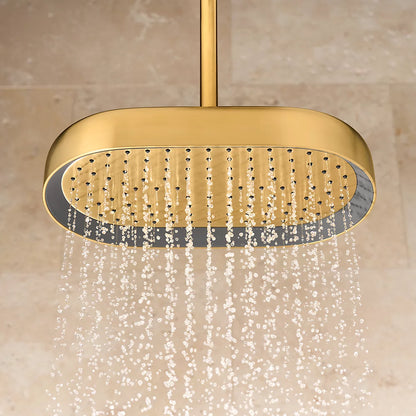 Kohler Oblong 14" single-function rainhead, 2.5 gpm