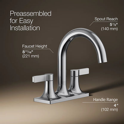 Kohler Centerset bathroom sink faucet, 1.0 gpm