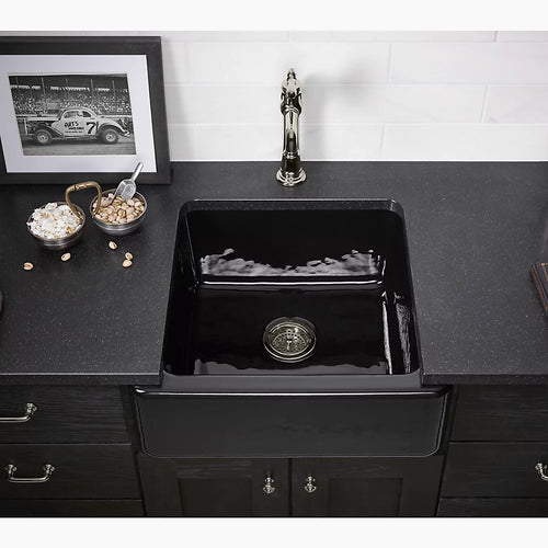 Kohler 23-1/2" undermount single-bowl farmhouse kitchen sink