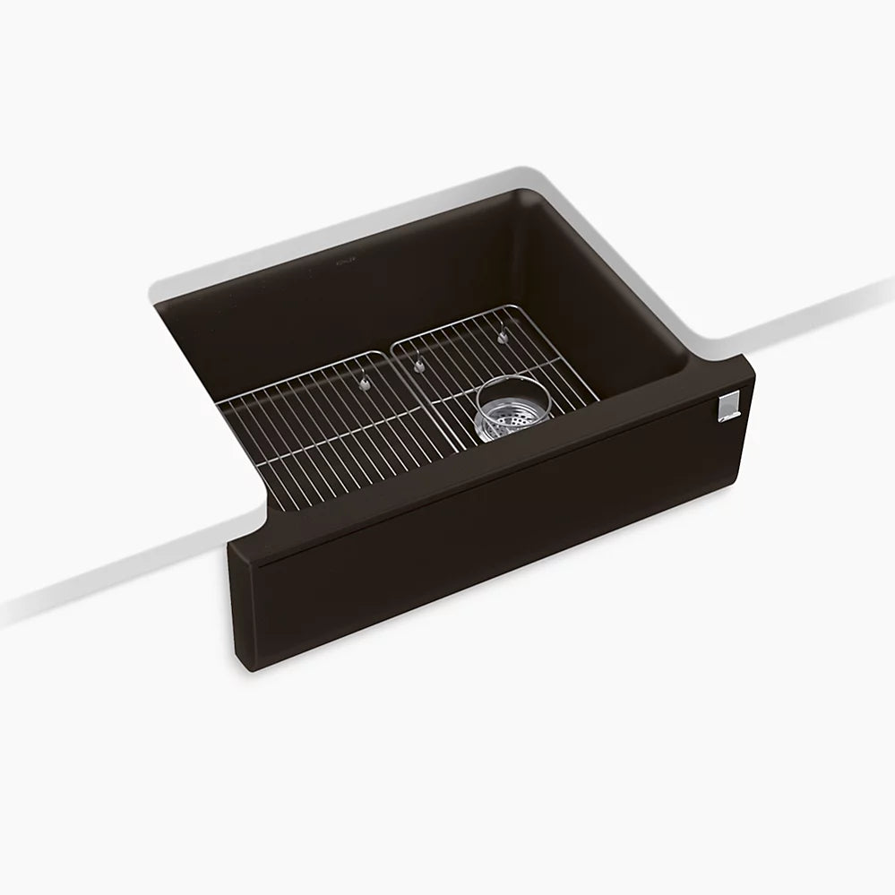 Kohler 29-11/16" undermount single-bowl farmhouse kitchen sink