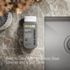 Kohler Vault™ Smart Divide® 33" top-/undermount double-bowl kitchen sink