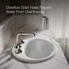 Kohler 19-1/4" oval drop-in bathroom sink