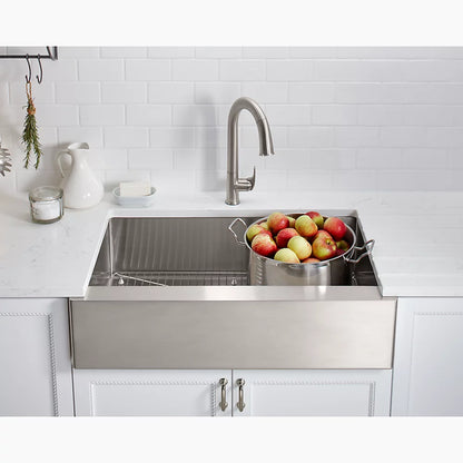Kohler Strive® 35-1/2" undermount single-bowl farmhouse kitchen sink