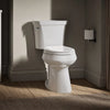 Kohler Two-piece elongated toilet with concealed trapway, 1.28 gpf