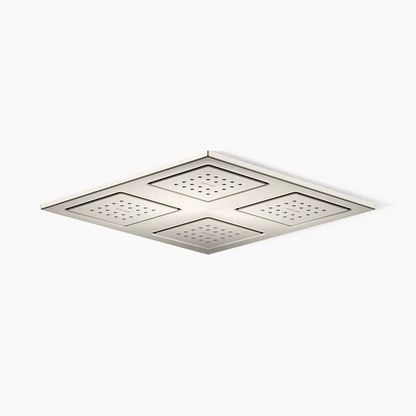 Kohler Overhead shower panel with four 22-nozzle sprayheads