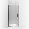 Kohler Pivot shower door, 70" H x 31-1/8 - 36" W, with 1/4" thick Crystal Clear glass