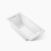 Kohler Underscore Heated Bubblemassage Air Bath 66 x 32-Inch Drop-In Bathtub