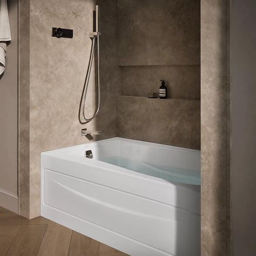 Kohler Mariposa 60" x 36" Alcove bath, left drain