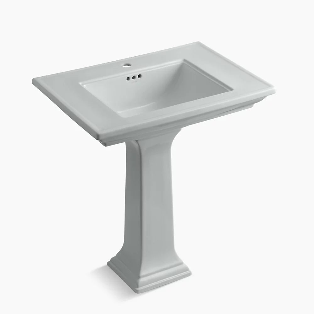 Kohler 30-3/4" rectangular pedestal bathroom sink