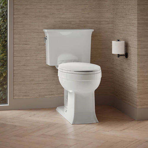 Kohler Two-piece elongated toilet, 1.28 gpf