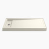 Kohler 60" x 34" alcove shower base, left drain