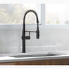 Kohler Semi-professional kitchen sink faucet with three-function sprayhead