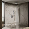 Kohler Round 14” single-function rainhead, 2.5 gpm