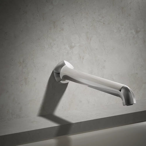 Kohler Wall-mount bath spout with Straight design, 12"