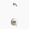 Kohler Rite-Temp® shower trim kit with push-button diverter, less showerhead