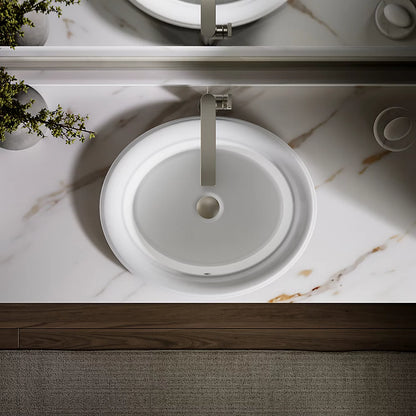 Kohler 21" oval drop-in bathroom sink