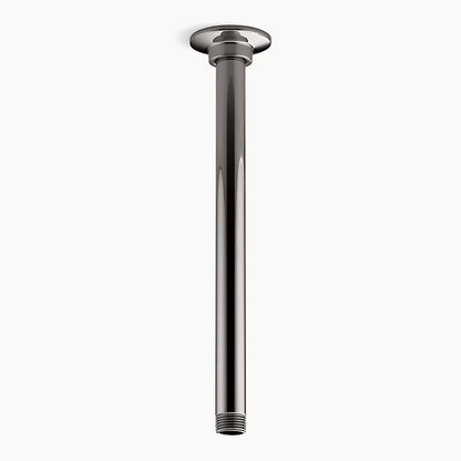 Kohler 12" ceiling-mount single-function rainhead arm and flange