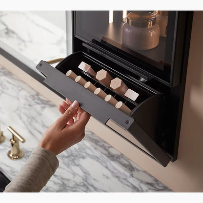 Kohler 12" x 32" framed medicine cabinet, left-hinged