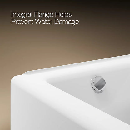 Kohler Bellwether® 60" x 32" alcove bath, left drain