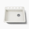 Kohler Riverby® 25" undermount single-bowl kitchen sink