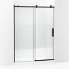 Kohler 78" sliding shower door with 3/8"-thick glass
