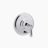 Kohler Rite-Temp® valve trim with push-button diverter and lever handle