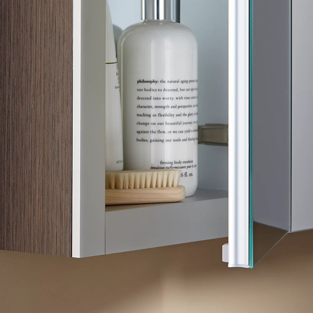 Kohler 40" x 30" three-door medicine cabinet