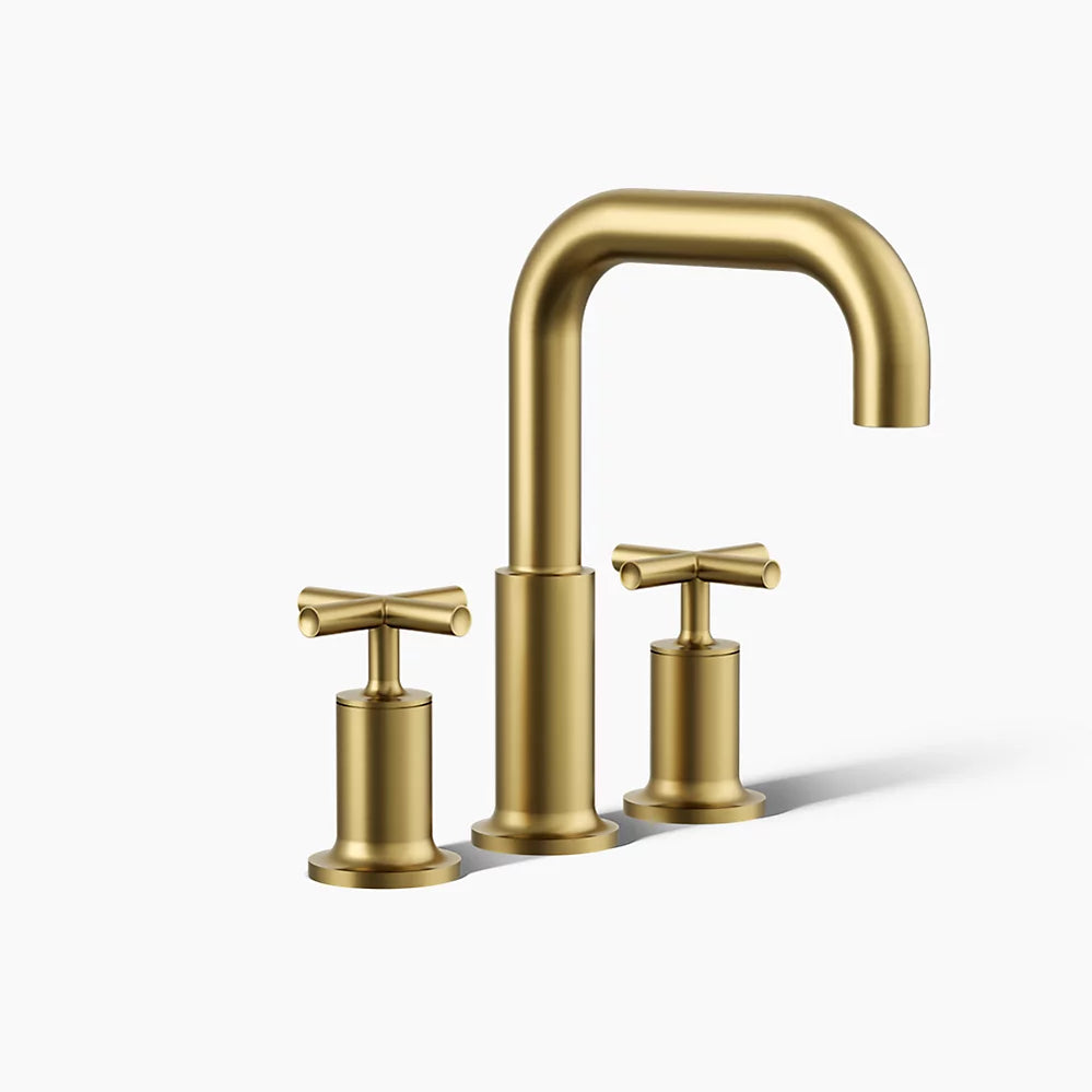 Kohler Deck-mount bath faucet trim with Cross handles