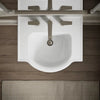 Kohler 21" rectangular pedestal bathroom sink