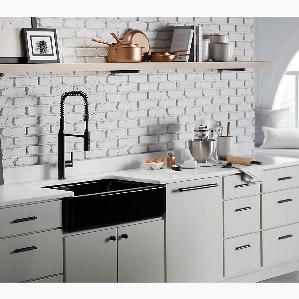 Kohler 35-3/4" undermount single-bowl farmhouse kitchen sink