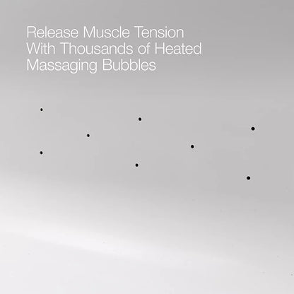 Kohler Archer Heated Bubblemassage Air Bath With Bask Heated Surface 60 x 32-Inch Drop-In Bathtub