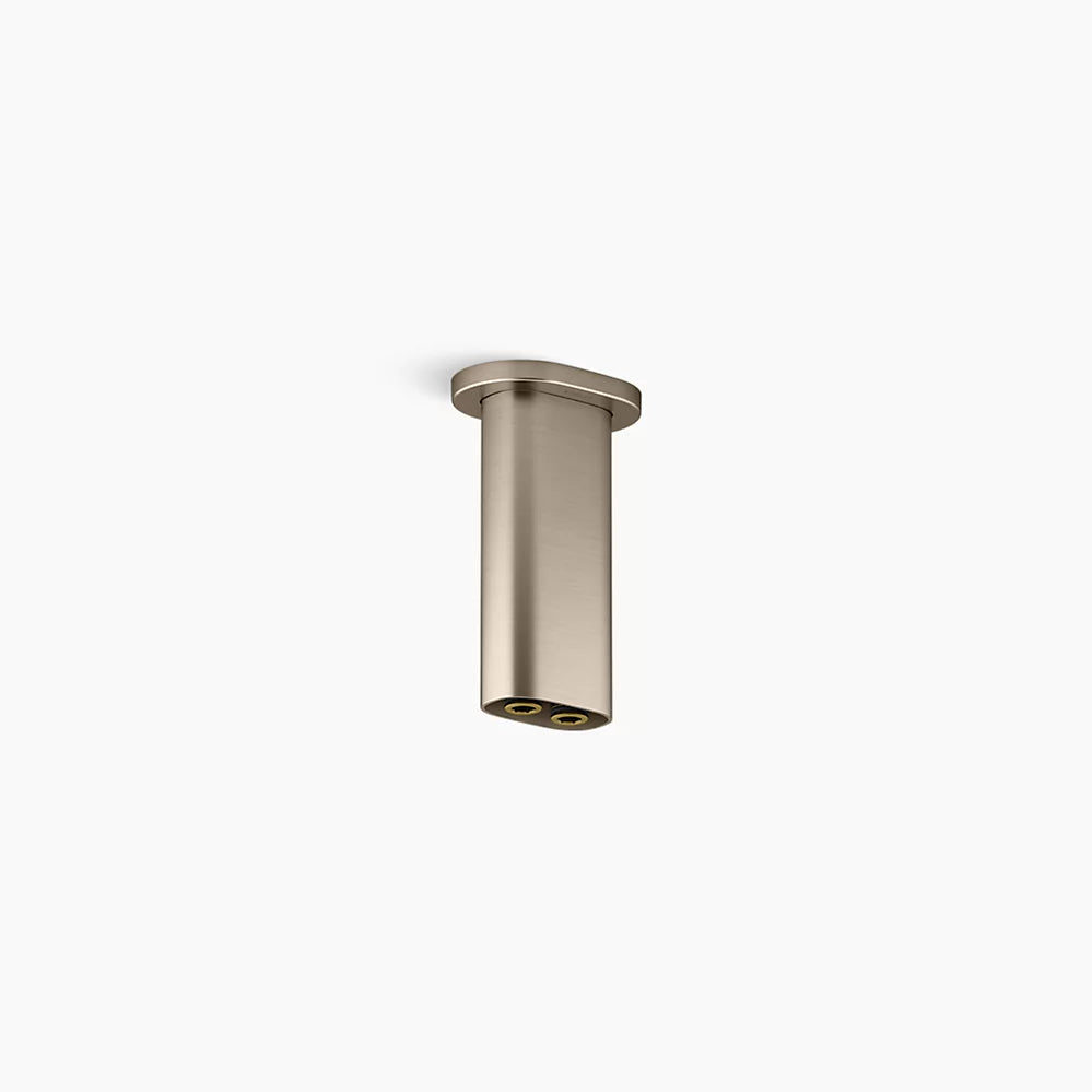 Kohler 5" ceiling-mount two-function rainhead arm and flange