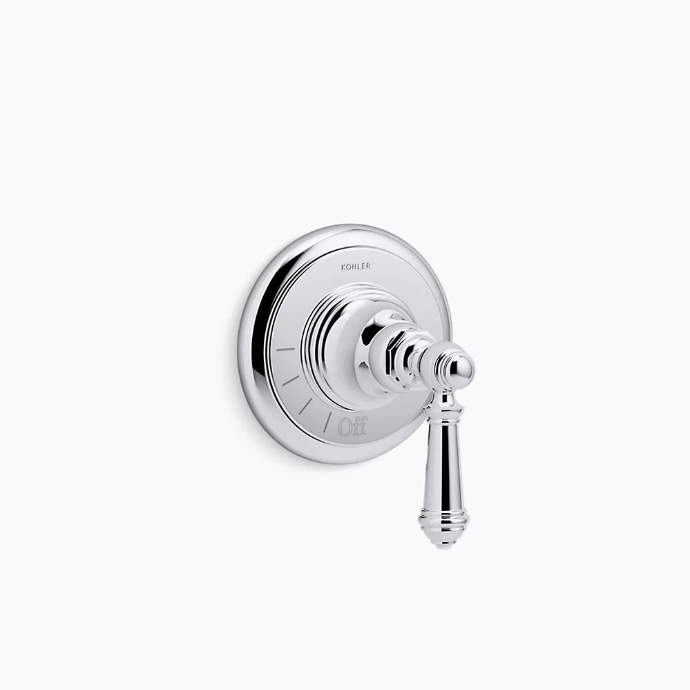 Kohler MasterShower® volume control valve trim with lever handle