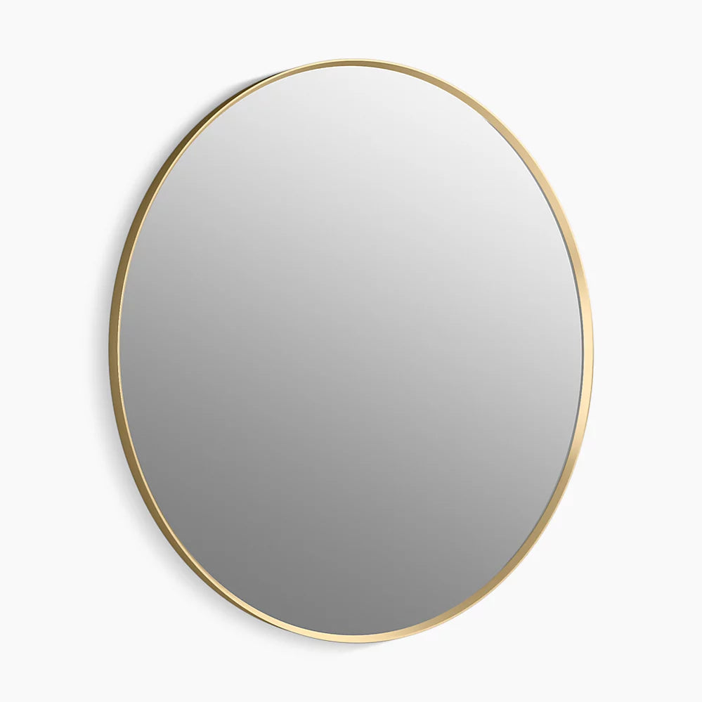 Kohler 42" round framed mirror